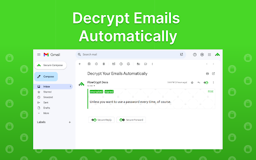 FlowCrypt: Encrypt Gmail with PGP screenshot