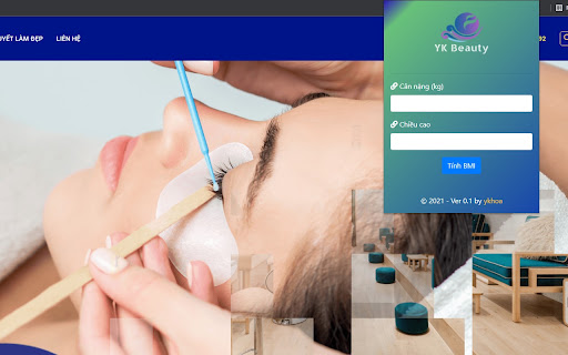 Đo sức khỏe để thẩm mỹ bằng BMI screenshot