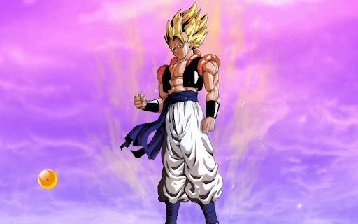 Dragon Ball Z Gogeta Live Wallpaper - Super Saiyan Wallpaper screenshot