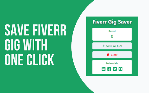 Fiverr Gig Saver screenshot