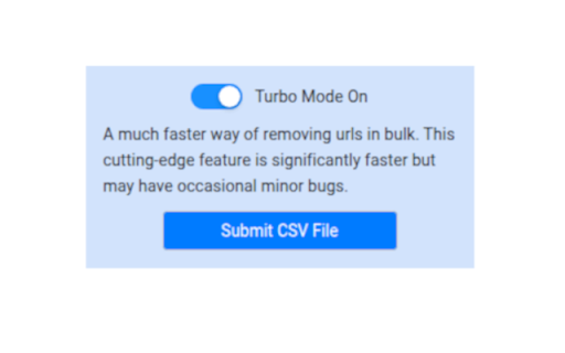 Google Search Console - Bulk URL Removal 4.0 screenshot