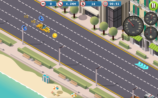Traffic Racer Unblocked Games screenshot