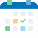 Minimal Calendar Tab Notes icon