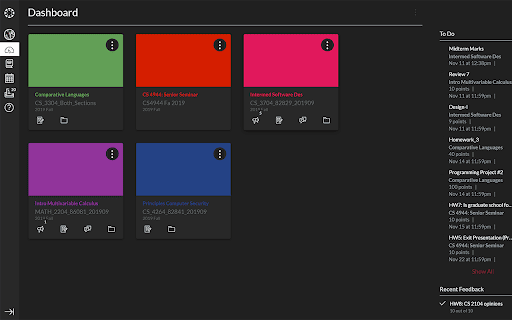 Canvas Dark Mode screenshot