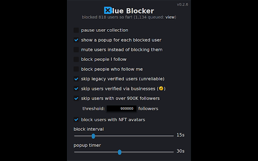 Blue Blocker screenshot