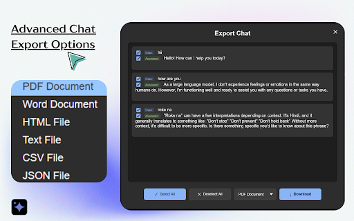 Gemini Prime: 165+Custom AI Prompts | Chat Export | Notes & Folders screenshot