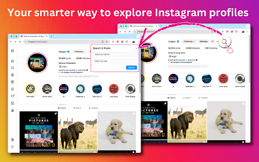 Instagram Post Finder screenshot