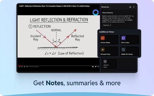 Pi Lens - Notes, PYQs, Quiz for JEE, NEET & more on Youtube screenshot