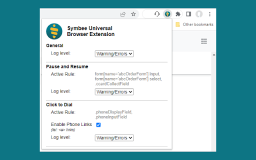 Symbee Universal Plugin screenshot