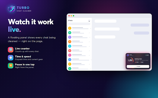 Delete Facebook Messages (Turbo) screenshot