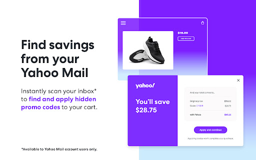 Yahoo Shopping screenshot