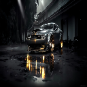 Black Dodge Challenger Live Wallpaper icon