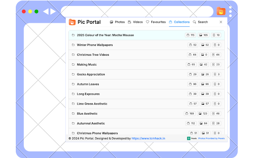 PicPortal screenshot
