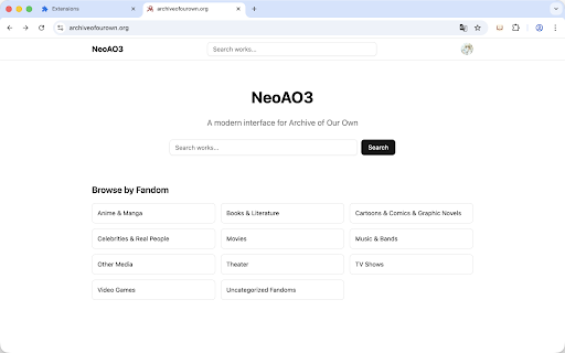 NeoAO3 screenshot