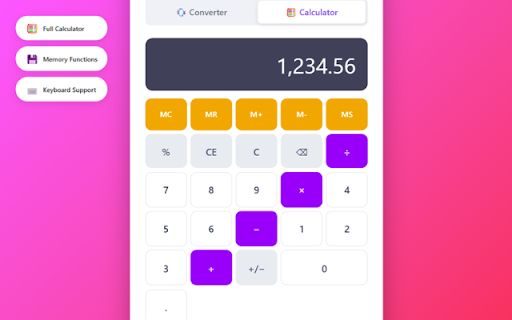 Currency Converter & Calculator screenshot