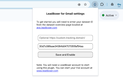 LeadBoxer for Gmail screenshot