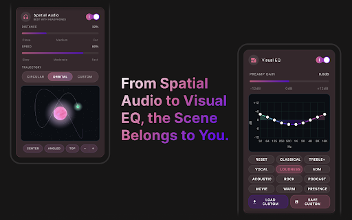 RORA - Audio Filter, Equalizer & Enhancer screenshot