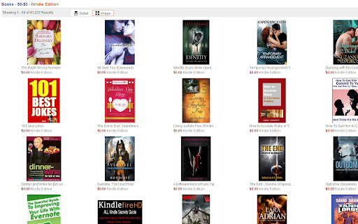 Free eBooks on Amazon.com screenshot