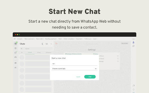 Whatsapp Workspace screenshot