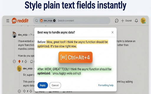 PowerInput : AI Translate, Rewrite & Style Inline with Shortcuts screenshot
