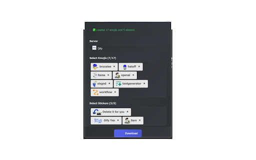Discord Emoji Downloader - DiscordKit screenshot