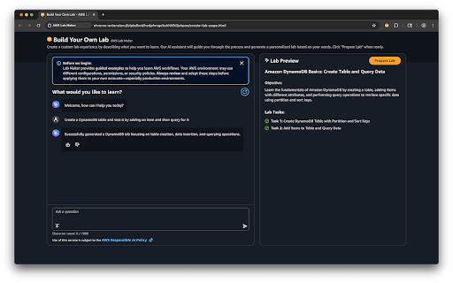 AWS Lab Maker screenshot