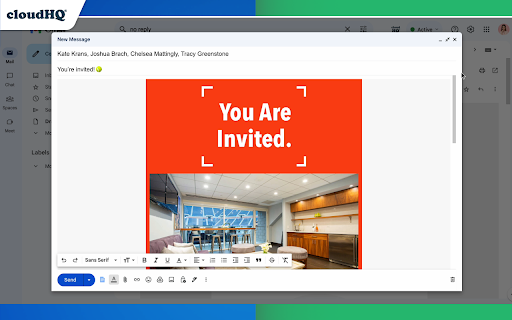 MailChimp Templates for Gmail™ by cloudHQ screenshot