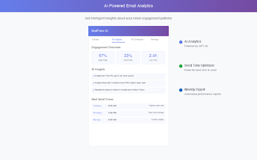 EmailSavy - Email Open & Click Tracker screenshot