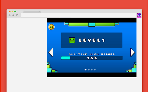 Geometry Dash Unblocked screenshot