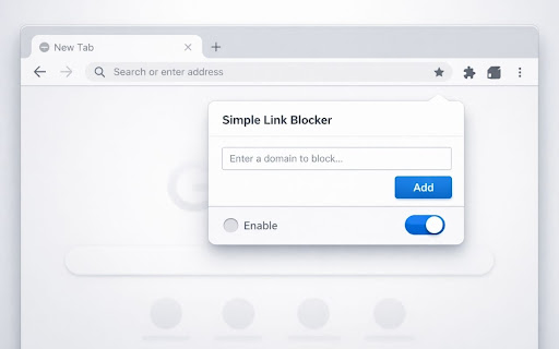 Simple Link Blocker screenshot