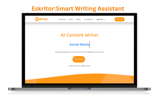 Eskritor: Smart Writing Assistant screenshot