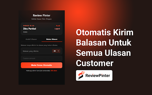 Review Pinter screenshot