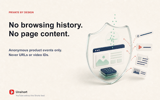 Unshort: Remove YouTube Shorts screenshot