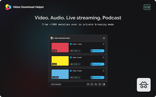 Video Download Helper screenshot