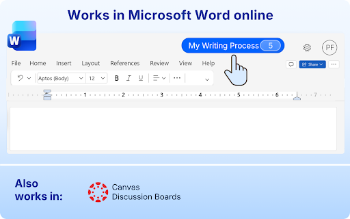 Process Feedback for Word Online, Canvas, and More (beta) screenshot