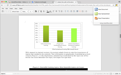 LibreOffice Editor screenshot