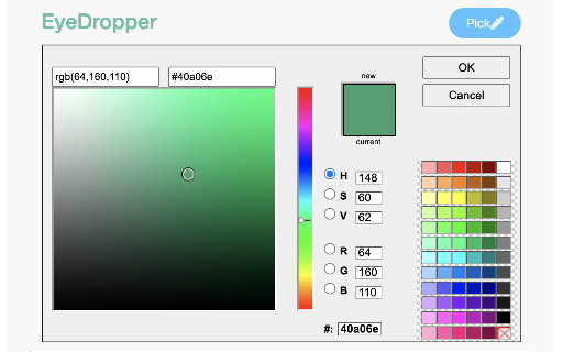 Color Eyedropper screenshot