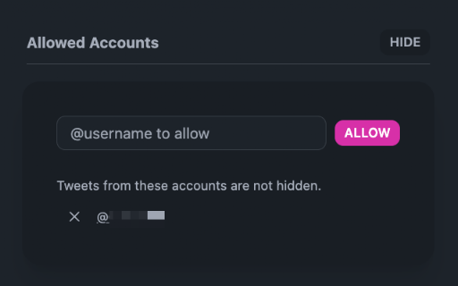 Yet Twitter - Minimal Twitter Theme screenshot