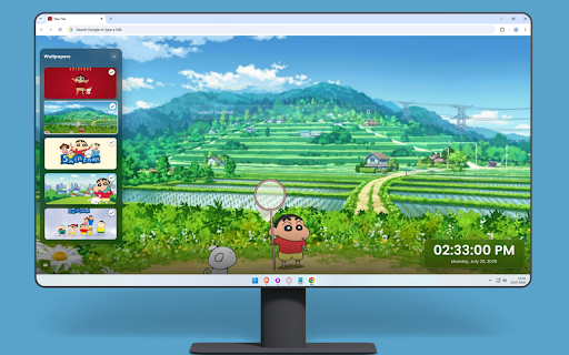 Shinchan and Shiro Wallpapers – Cute Cartoon Backgrounds screenshot
