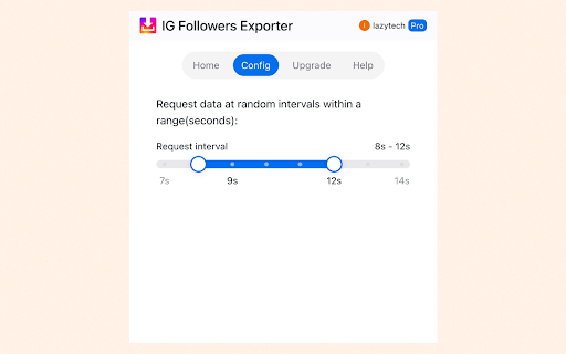 IG Followers Exporter screenshot