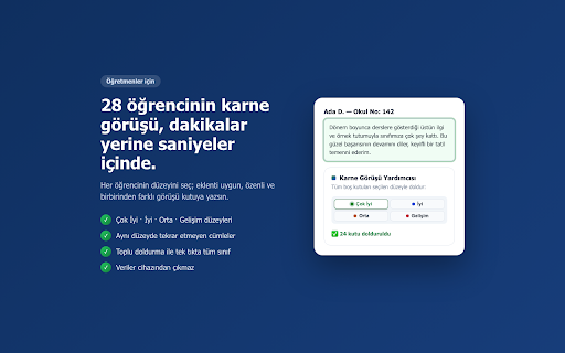 e-Okul Karne Görüşü Yardımcısı screenshot