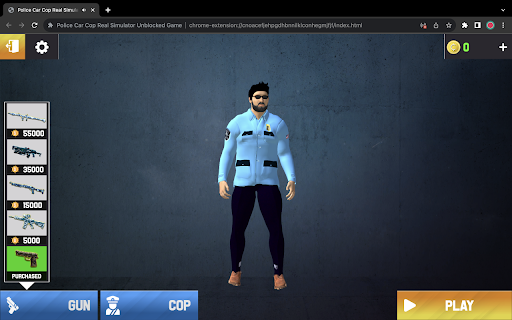 Police Car Cop Real Simulator Unblocked Game screenshot