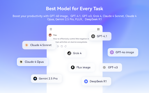 AI Sidebar | DeepSeek, Gemini, Claude, GPT screenshot