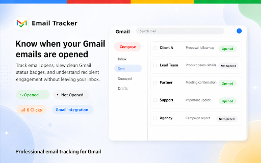 Email Tracker screenshot