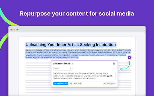 Semrush AI Writer and Editor screenshot