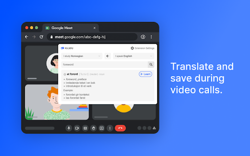 Vocably: Translate and Learn with Flashcards screenshot