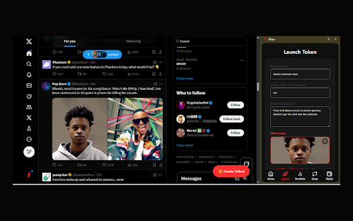 Blazr screenshot