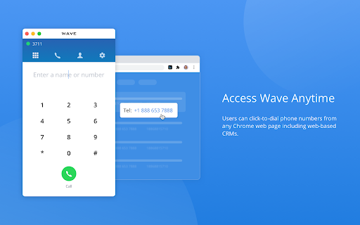 Grandstream Wave for Chrome screenshot