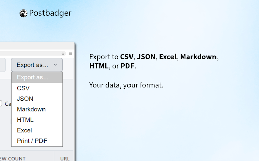 Postbadger - The ultimate x.com tweet downloader screenshot