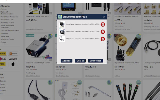 AliDownloader Plus | Get AliExpress images screenshot